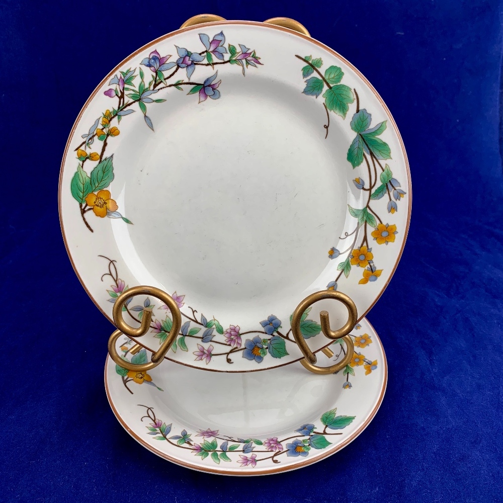 WOODHILL By CITATION Floral Salad Dessert Plates